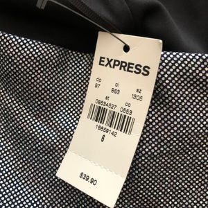 EXPRESS IRIDESCENT HALTER TOP